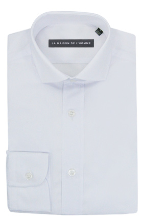 chemise demi-mesure blanche