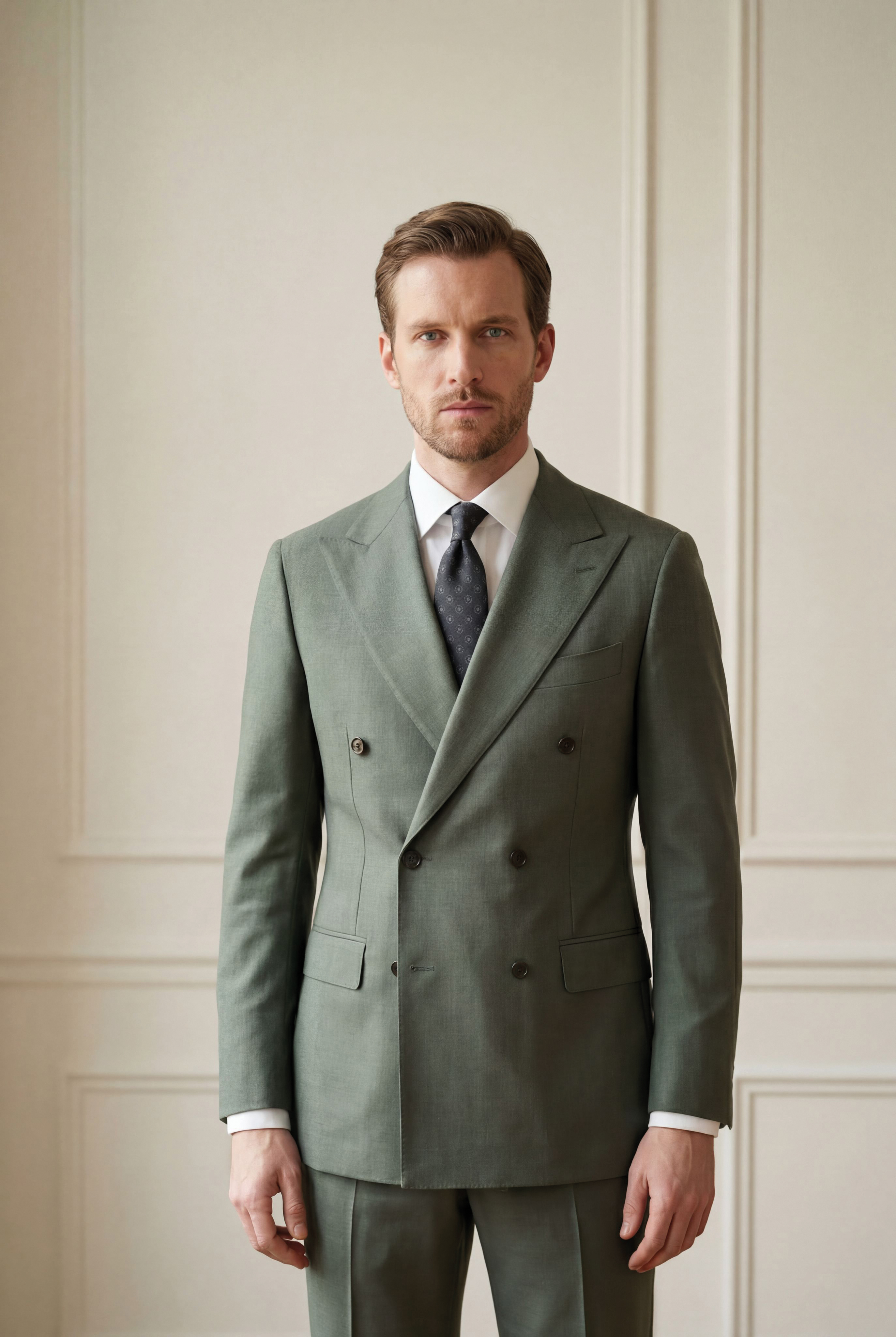 1 costume sur mesure acheté, le second offert