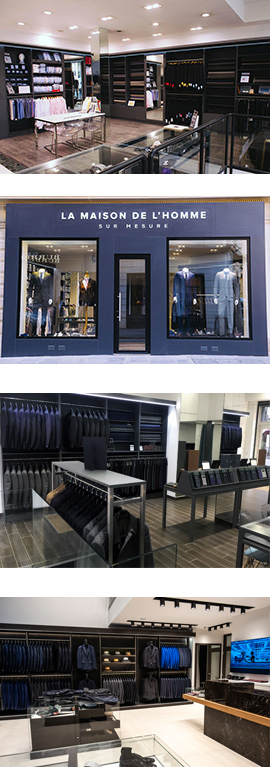 boutique sur mesure Paris